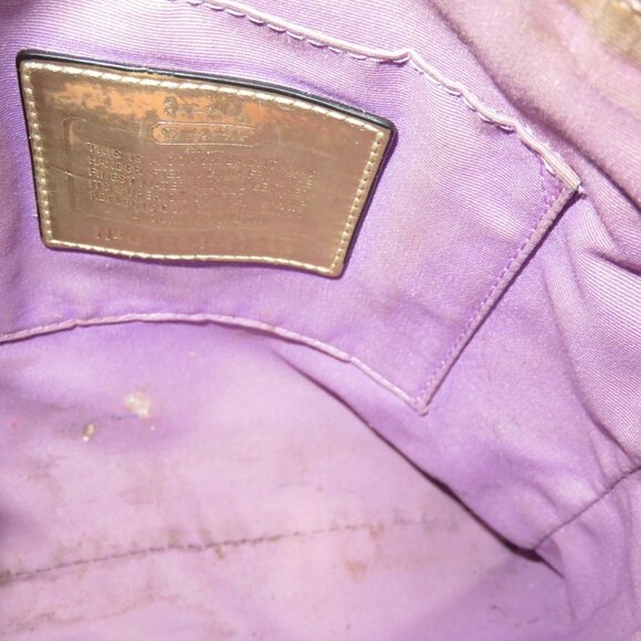 Coach Black 41992 Canvas & Leather Trimmed Crossbody bag - Picture 3 of 7